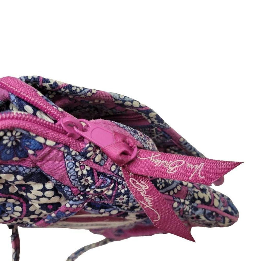 Vera Bradley Boysenberry~Purple Paisley~Mini Hipster Crossbody - Picture 8 of 8